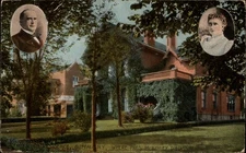 Where Pres McKinley Died Buffalo New York vintage postcard u336