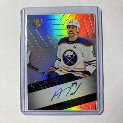 Alex Tuch - 2024-25 SPx Star Focus - Auto Autogramm Buffalo Sabres