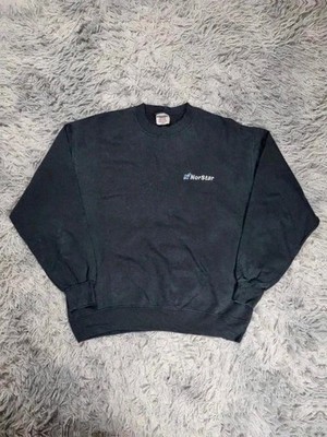NorStar Usa 90s Corporate Logo Made in Mexico Vintage Besticktes Sweatshirt