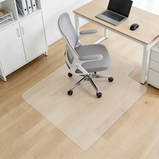 Office Chair Mat for Hard Floors 67" x 36" PVC Floor Chair Mat for Hardwood Tile