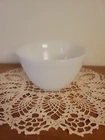Vintage Pyrex Nesting Mixing Bowl #401 True Opal White no back stamp
