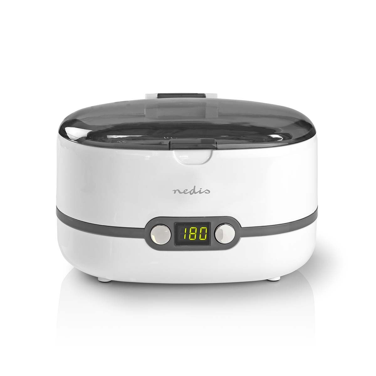 Nettoyant bijoux ultrasonique 600ml Nedis à minuterie électronique
