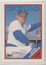 1988 Topps Traded Box Set Don Zimmer #131T 00l8