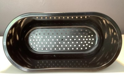 Franke PR70BK Discontinued Prestige Plus Series Small Black Colander Polypropyle