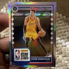 2023 Panini Hoops Premium Stock Rising Stars Victor Wembanyama SILVER PRIZM RC👽