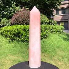 5.32LB Large Natural Powder Crystal Column Wand Obelisk Mineral Healing 2034