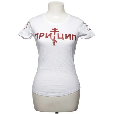 Explode, T-shirt, Größe: S, Weiß/Rot, Baumwolle, Print, Damen #enp