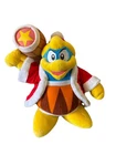 King Dedede Kirby Sanei 2009 13” Vintage Hammer Plush Nintendo READ