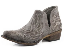 Roper Western Boots Womens Ava Single Welt Ankle 09-021-1567-2635 GY
