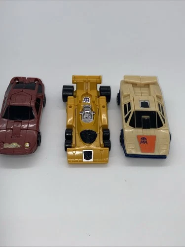 Vintage 1985  G1 Stunticons Menasor Drag Strip  Breakdown Dead End Takara Hasbro