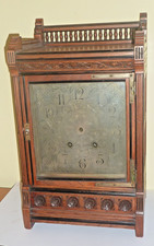 Very large & heavy bracket clock - movement not working and incomplete