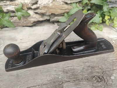 Später Stanley Bailey Nr. 5 Hobel Hobel dunkler Holztaschen A/F