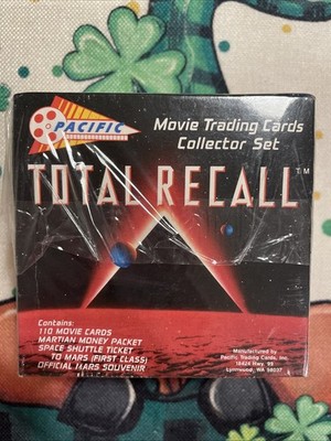 Total Recall Movie Complete Base Card Set 110 Trading Cards Collector Set SEALED