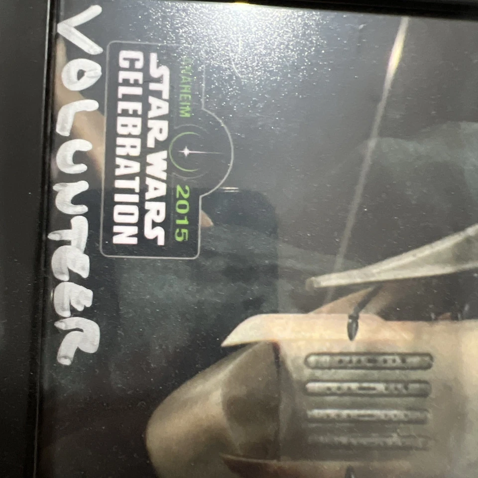 Autógrafo de Matthew Wood General Grievous de Star Wars de celebración de 2015 Foto 4 de 4