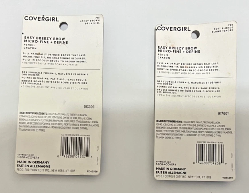BUY1, GET1 @ 20%OFF (add2) CoverGirl Easy Breezy Brow Micro-Fine + Define Pencil - Image 2 of 2