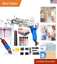 Rug Tufting Gun with Carpet Trimmer Kit, Rug Gun with Tufting-Shears with Tuf...