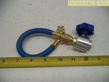 AC R134A Can Tap Valve Refrigerant Opener with Ball Valve Tension Hose