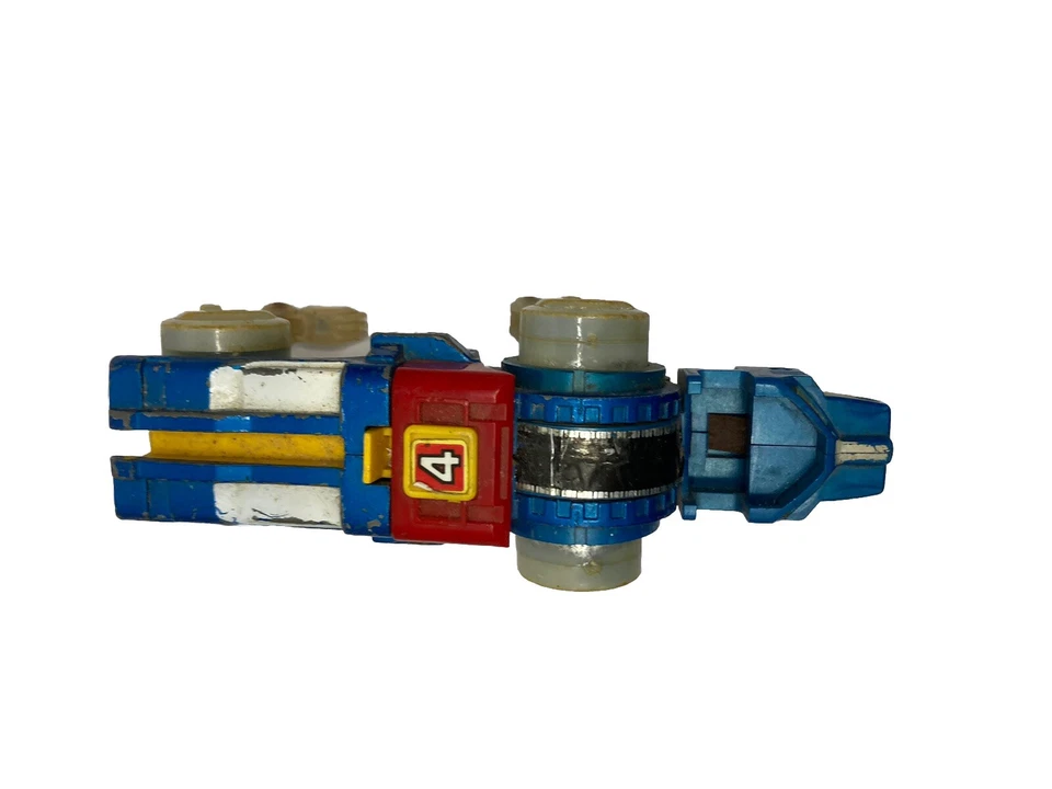 Orig. 1981 Y&K Voltron Blue Lion #4 Die Cast Metal Vintage Japan GB-36 - Image 3 of 4