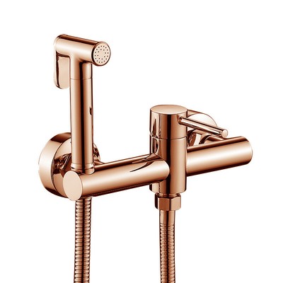 Zinc Bidet Sprayer Cloth Diaper Set Brass Hot and Cold Mixer Valve Holder Faucet