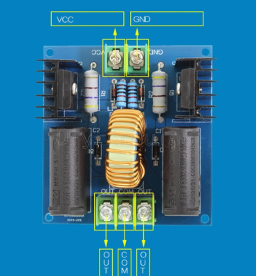 10A 200W DC 12V-30V ZVS Tesla Coil Driver Generator High Voltage Power Supply 10A 200W DC 12V-30V ZVS Tesla Coil Driver Generator High Voltage Power Supply