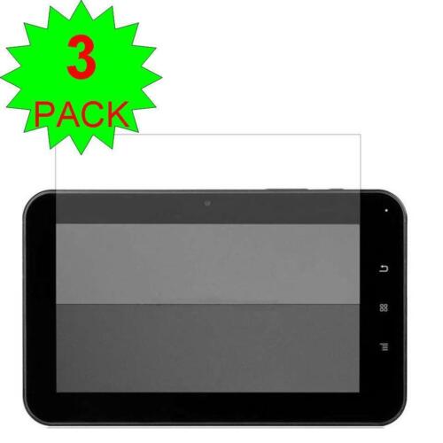 3X Anti-glare Matte Screen Protector Film Cover Guard 10" Tablet MID PAD +KIT - Picture 1 of 3