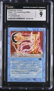 Transmute Artifact 1994 Antiquities Base Price Guide Transmute Artifact 1994 Antiquities Base Price Guide
