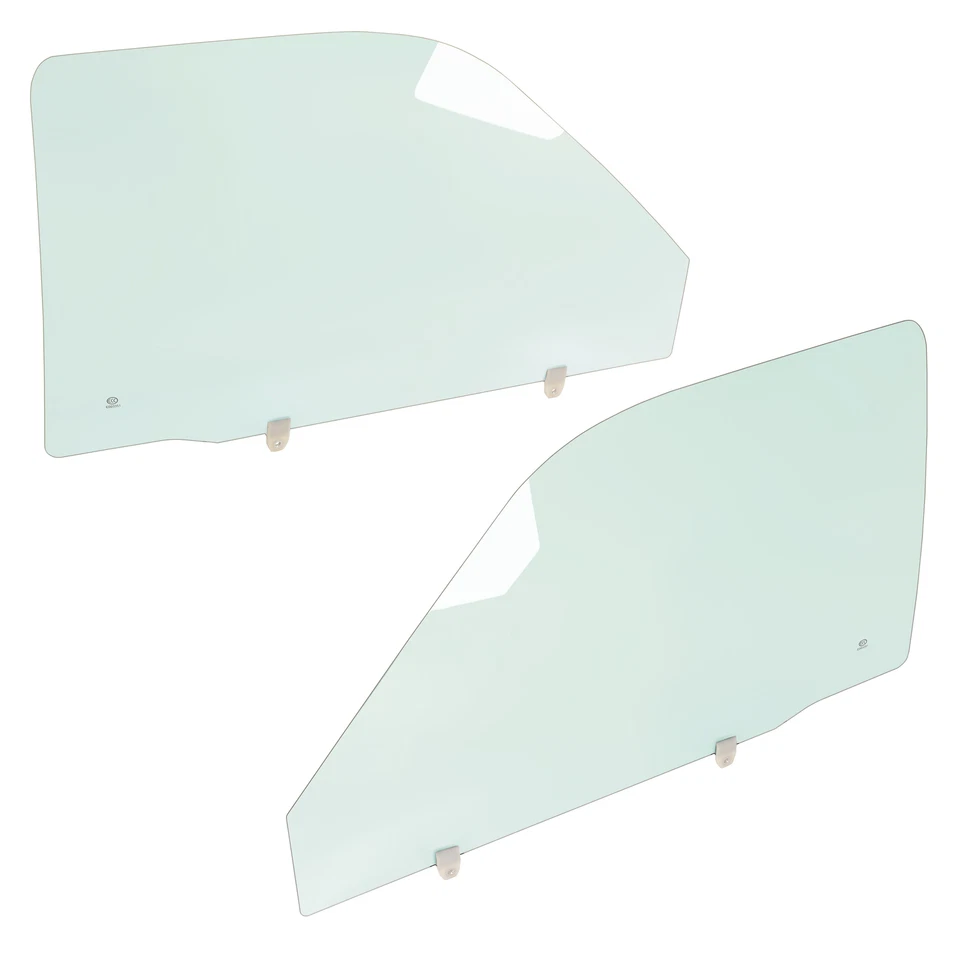 For Toyota Pickup 89-95 Left & Right Front Door Window Tempered Glass W/O VENT - Image 2 of 4