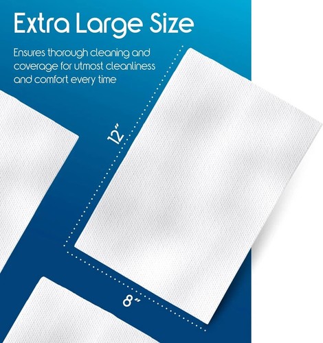 Inspire Adult, Wet Wipes, Adult Wash Cloths, Adult for 600 Count 12 Packs, of 50 - Picture 8 of 8