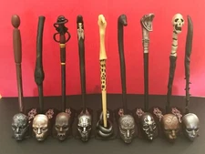 (New) Complete 9 Wand Set - 2021 Death Eater Series - Harry Potter Mystery Wands