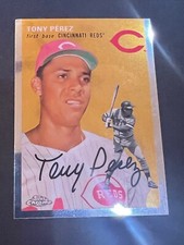 Cincinnati Reds - Tony Perez - 2023 Topps Chrome Platinum Anniversary  #489