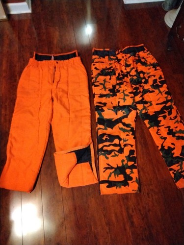 2 Orange Camo/Orange Hunting Insulated 