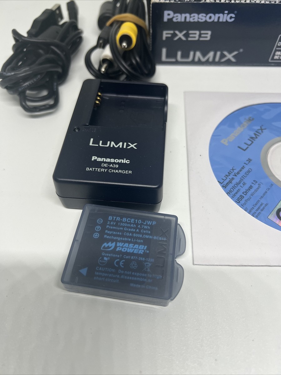 Panasonic LUMIX DMC-FX33 8.1MP Digital Camera/ No Camera Panasonic LUMIX DMC-FX33 8.1MP Digital Camera/ No Camera
