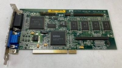 Matrox MGA-MIL/4I PCI Video Graphic Card