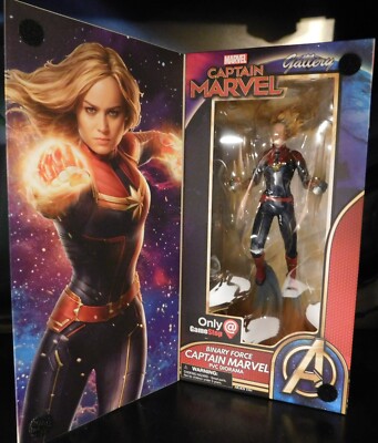 2019 Diamond Select 1/6 Scale CAPTAIN MARVEL Gallery Binary Force New in  the Box