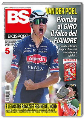 Rivista Bici BS Bicisport 5 Maggio 2022 Van Der Poel piomba al giro il  falco | eBay