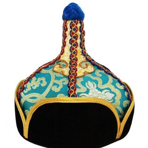 Cappello Uomo Principe Mongolo Cappello Adulti Royal Cap Uomo Top Hat Cappello Classico Vintage - Foto 6 di 8