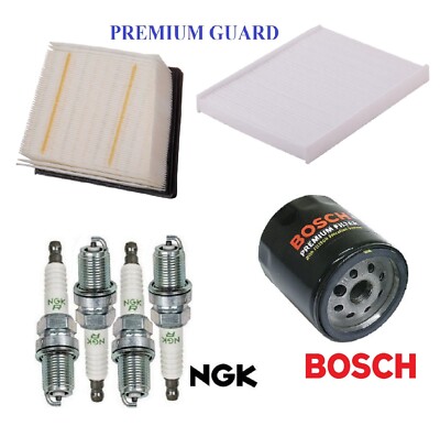 Tune Up Kit Filters Spark Plugs For FORD FIESTA L4 1.6L; Turbo 2014-2019