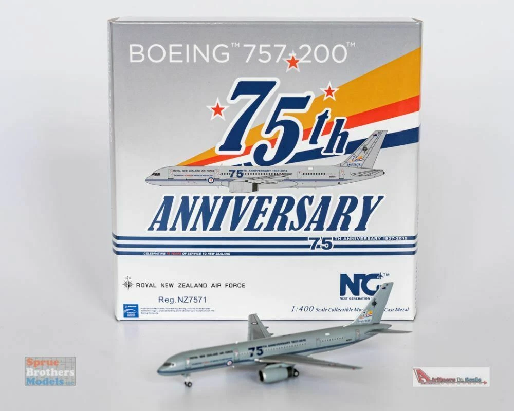 NGM53145 1:400 NG Model Royal New Zealand Air Force Boeing 757-200
