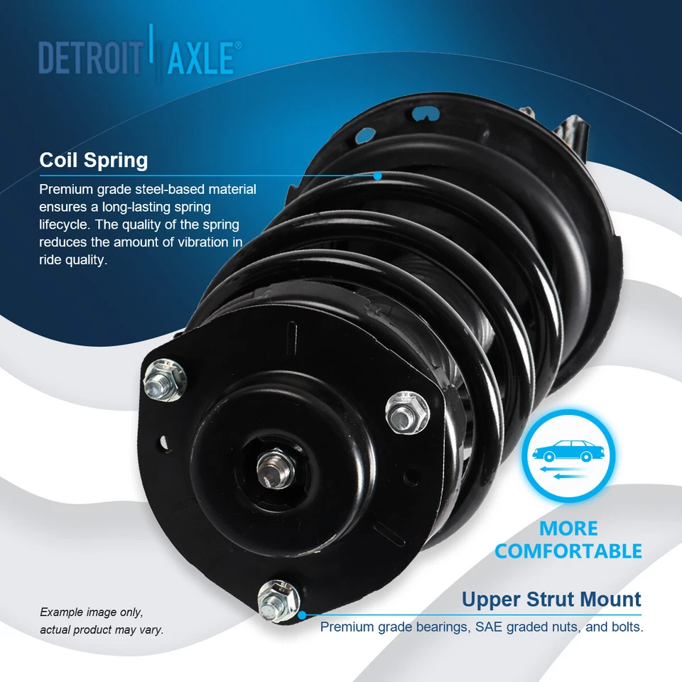 Puntales delanteros traseros de 8 piezas con barras estabilizadoras de resorte para Toyota Avalon 2006 2007 2008-2012 Foto 3 de 4