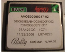 Bally AVOS00000317-02 Alpha OS authentic from Bally /WMS