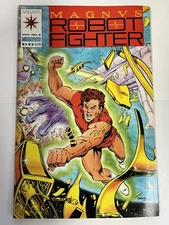 MAGNUS ROBOT FIGHTER #8 1992 NEAR MINT VALIANT COMICS b-478