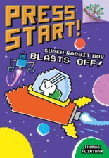 Super Rabbit Boy Blasts Off: A Branches Book (Press Start 5) - VERY GOOD