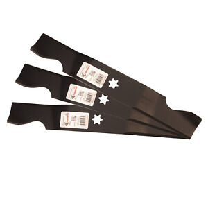 New 3PK Rotary 11507 Heavy Duty Blade Compatible With MTD 942-04053 Free Us Ship