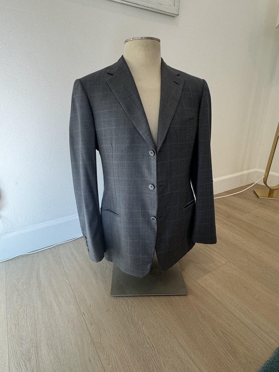 Brioni】チャコールグレー Super 150's WOOL スラックス Brioni Suit