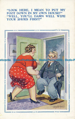 R113497 Schau hier ich meine meinen Fuß in mein eigenes Haus zu setzen. Constance. Comics