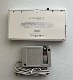 Nintendo 3DS Console - White -  Custom New Shell  - 16GB SD Card