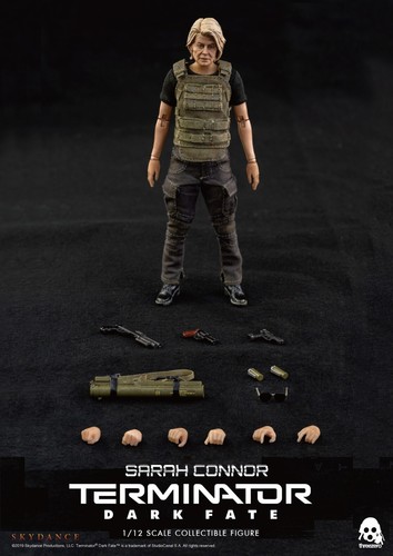 TERMINATOR: DARK FATE – T-800 & SARAH CONNOR COMBO 1/12 Action Figure 16/14 cm - Imagen 11 de 11