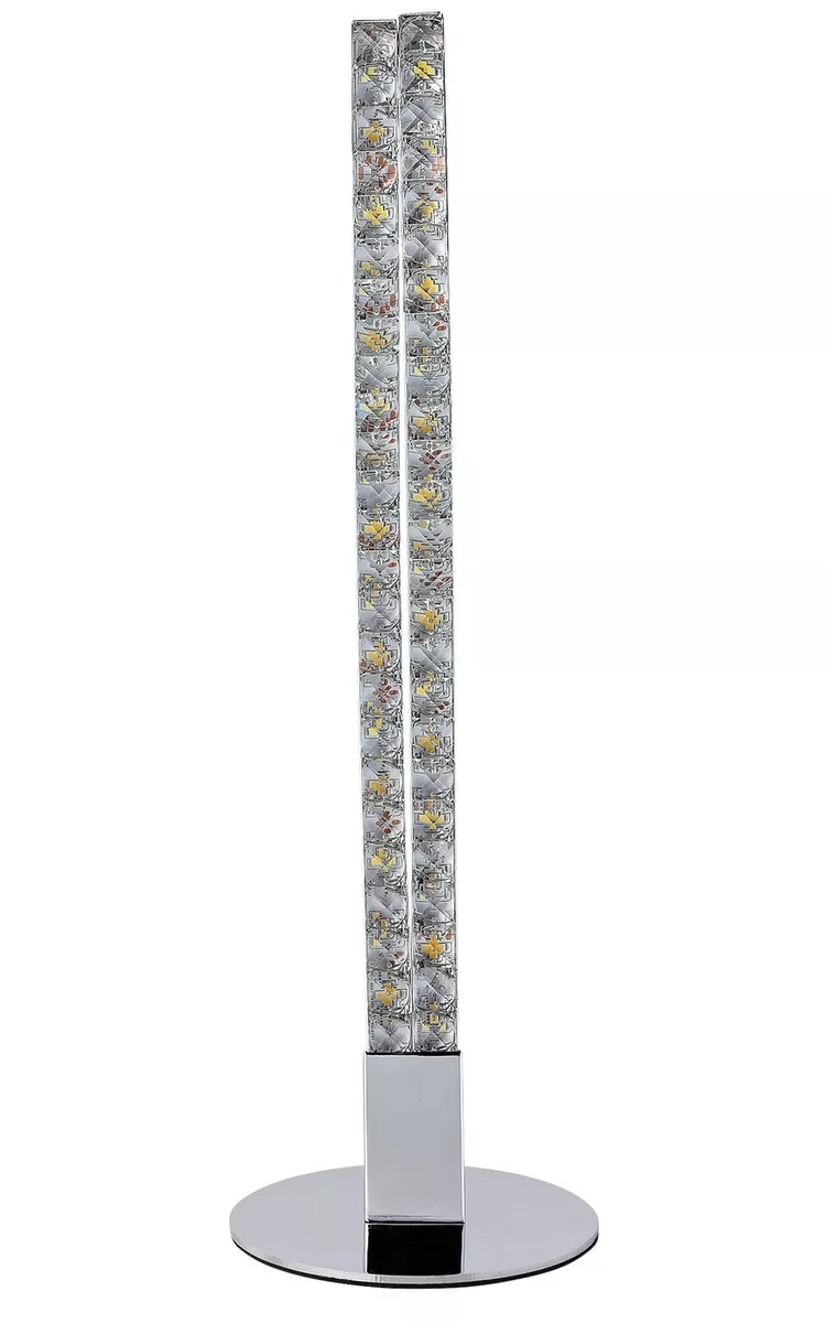 Argos Home Glamorous Sophia LED Table Lamp Chrome 9184178 U 2CM