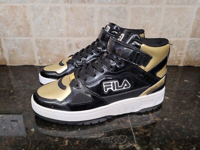 FILA Men's Teratach 600 Mid Casual Shoes 1BM01830-016 Gold/Black