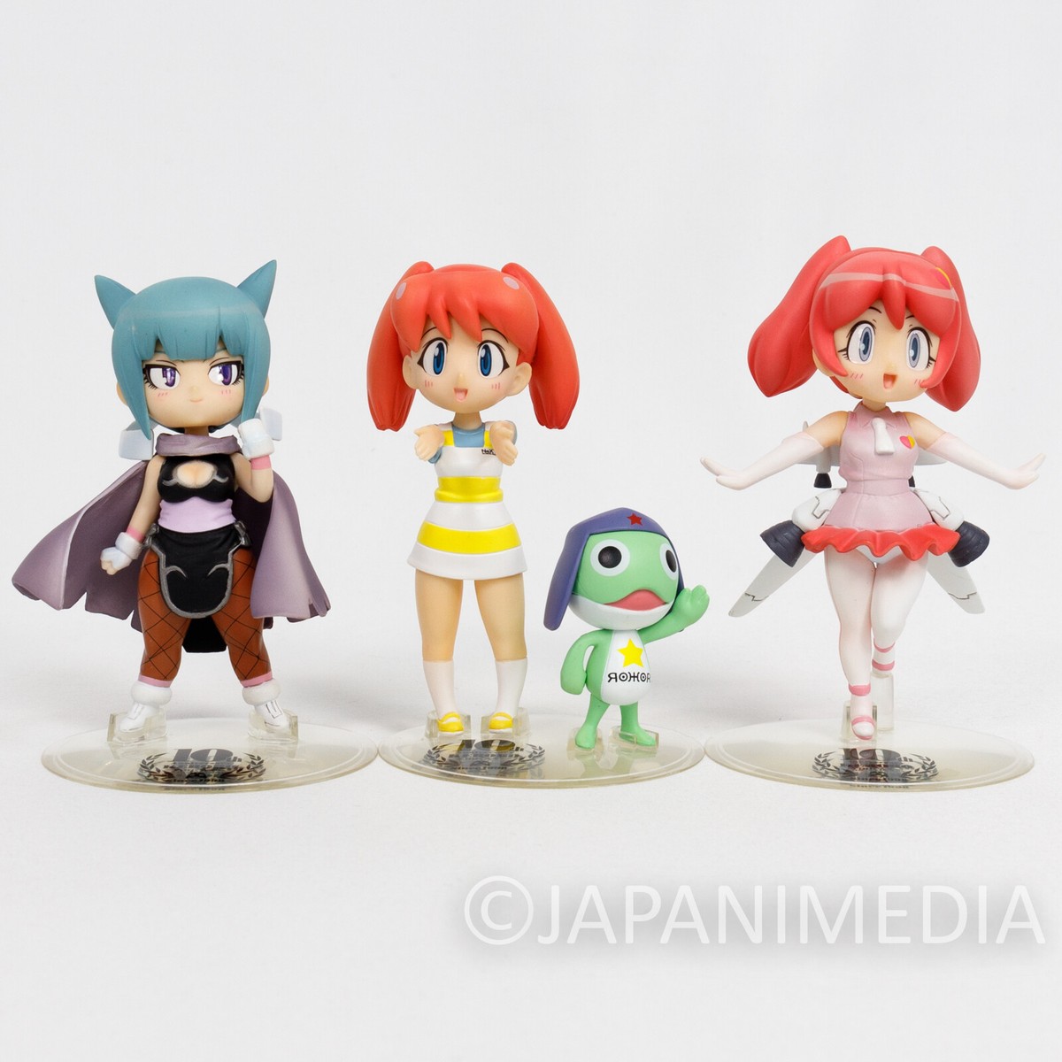 Sgt. Frog Keroro Gunso nano! Keroro & Natsumi Pururu Momoka Figure
